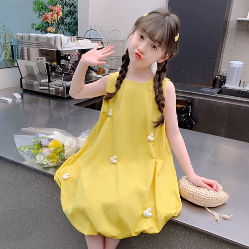 女童洋气夏季时尚连衣裙