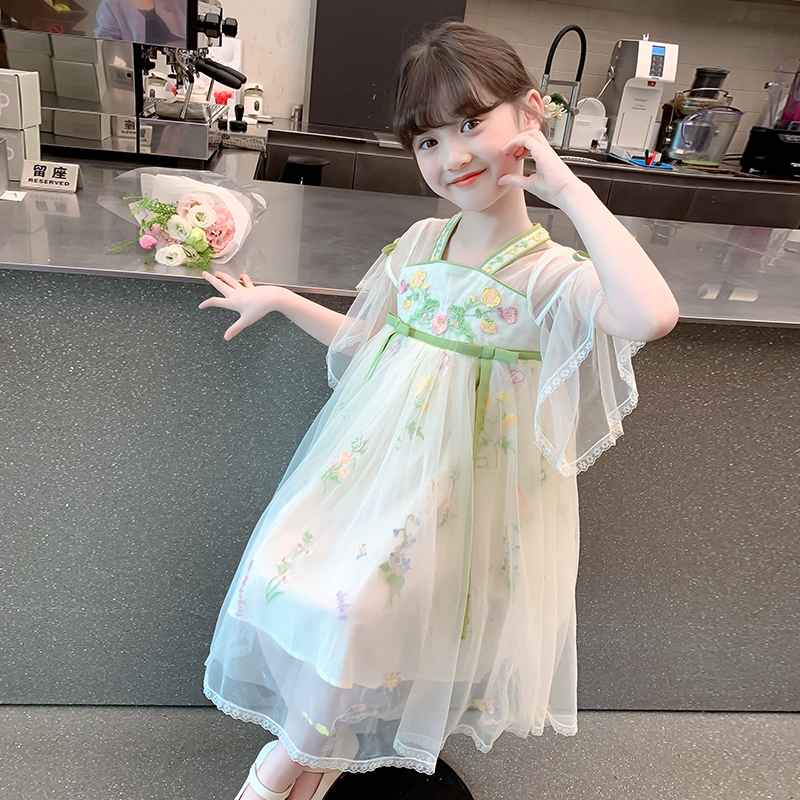 2025女童夏季洋气汉服新款