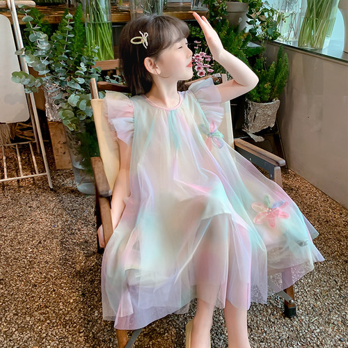女童洋气夏季时尚连衣裙
