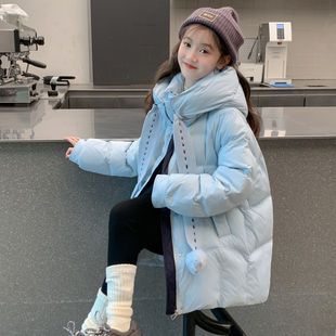 女童棉服2025新款冬装儿童冬季洋气时髦加厚爆款外套女孩羽绒棉袄