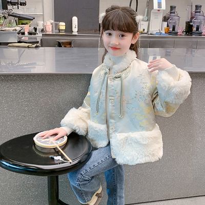 2024女童冬季汉服新款