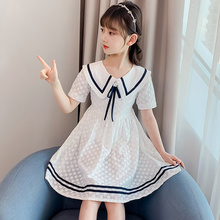 女童连衣裙夏装薄款2025新款洋气大童公主裙儿童童装夏季女孩裙子