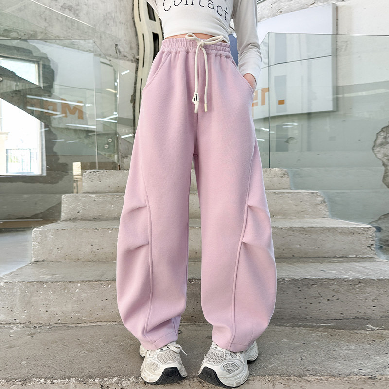 洋气运动休闲裤子春秋