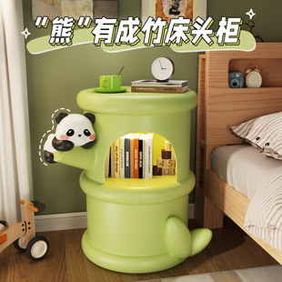 猫窝床头柜家用卧室儿童房女孩创意设计感小众2025新款多功能小型