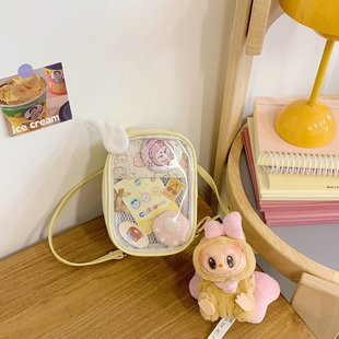 通勤百搭少女学生单肩斜挎手提高颜值二次元 2025新款 大容量痛包
