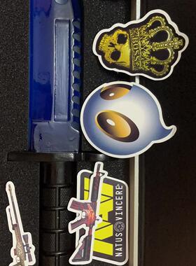 cs2游戏周边M9刺刀模手办玩具显卡爪子刀军刀神罚小刀不开刃模型