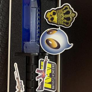 cs2游戏周边M9刺刀模手办玩具显卡爪子刀军刀神罚小刀不开刃模型