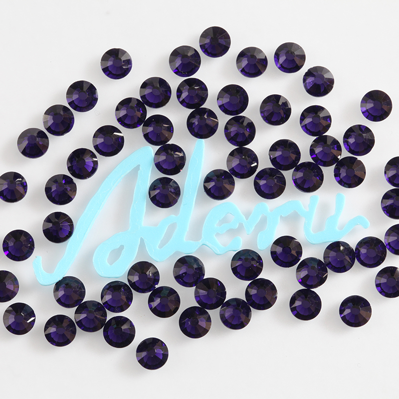 丝绒水晶美甲饰品手机壳烫钻