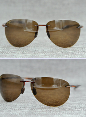 MJ SPROT无框太阳眼镜Maui 同款超轻墨镜运动镜骑行防风镜421款