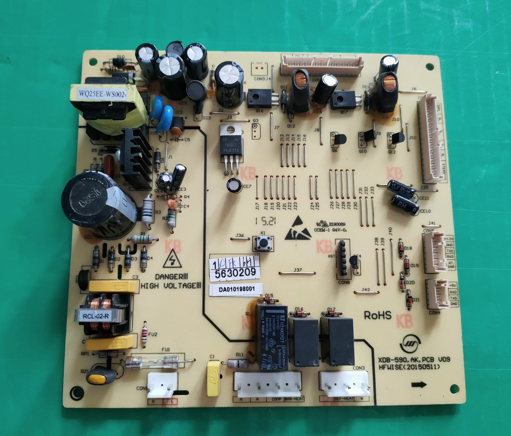 美的冰箱电脑板0908DA010022804