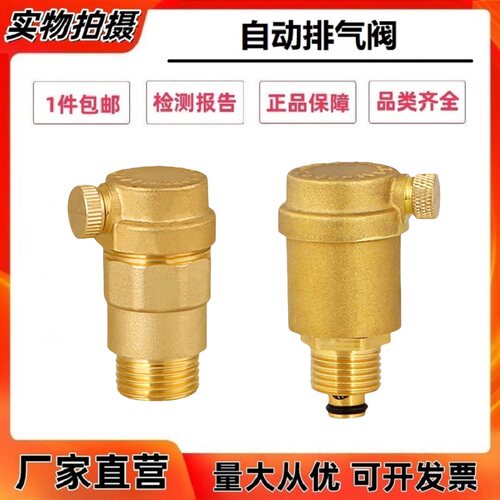 全铜自动排气阀4分1寸DN1520