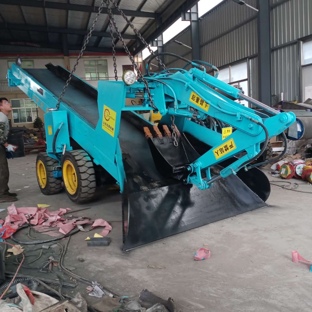 小型防爆轮式矿用扒渣机