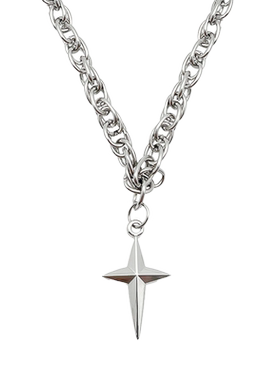 钛钢星星男女不掉色项链