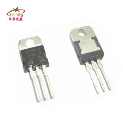 只做原装假一赔十 STP80NF12 P80NF12 直插TO220 场效应管80A120V