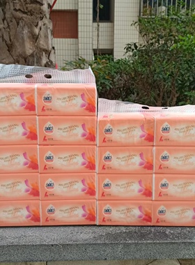 2提16包九九香抽纸L码四层432张可湿水家用面巾纸丝滑餐加厚悬挂