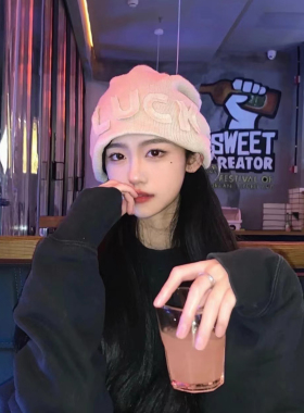 网红大头围冷帽显脸小时尚复古女