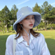 大檐防晒遮阳渔夫帽女夏季 户外防紫外线海边沙滩太阳帽 2026新款