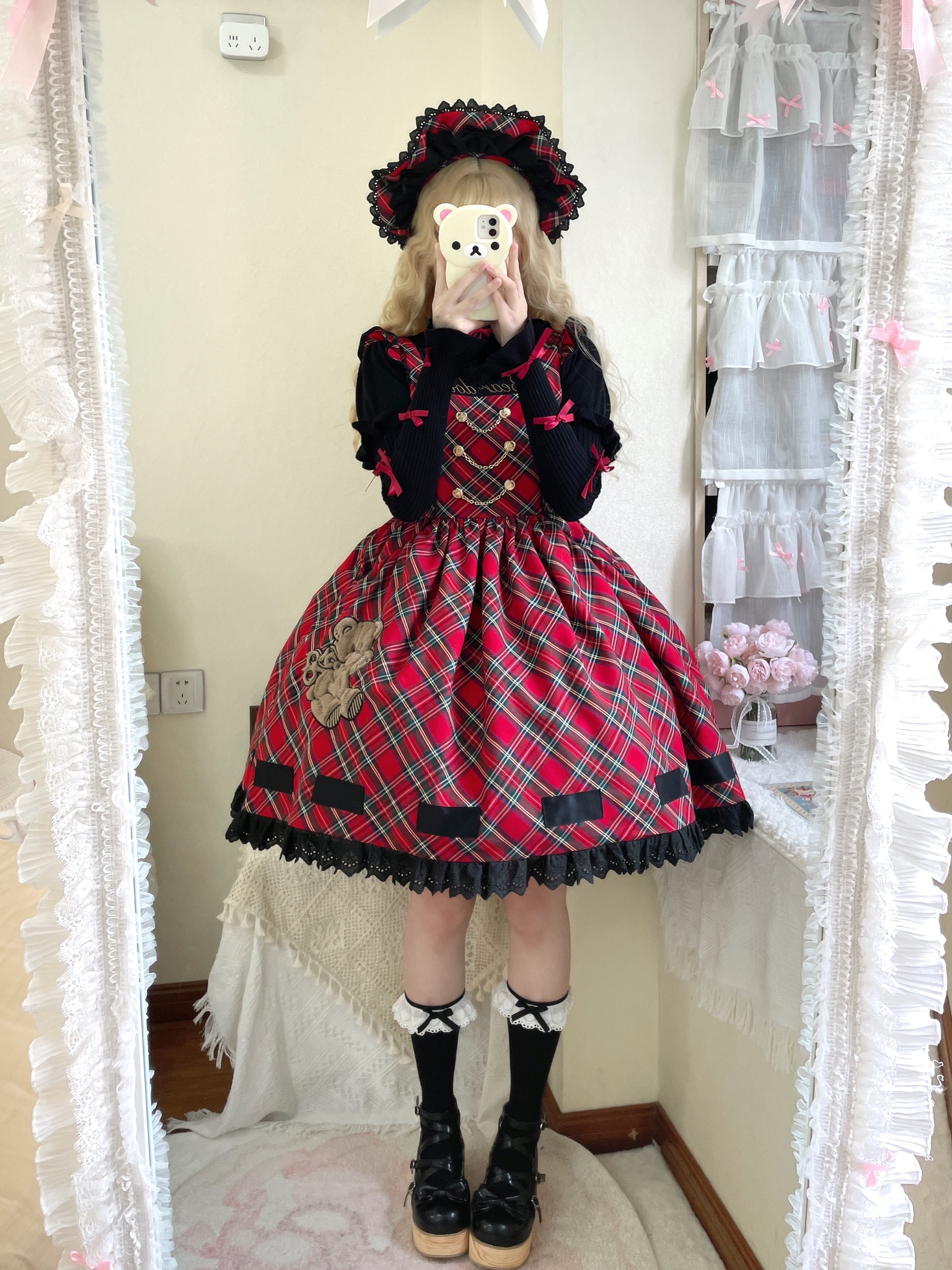 洛丽塔软妹服原创设计新年圣诞