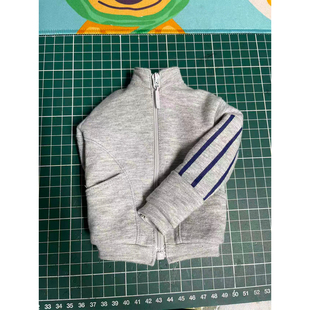 肥仔大佬4分bjd休闲立领卫衣外套娃衣四分bjd宽松拉链外套娃衣