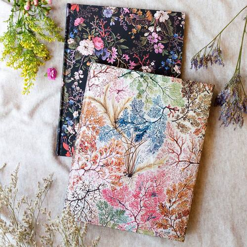 正品现货paperblanks笔记本子威廉基尔本银莲花之绽放奢华记事本