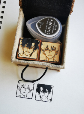 时光代理人周边印章程小时陆光头像木质动漫印章周边生日礼物礼品