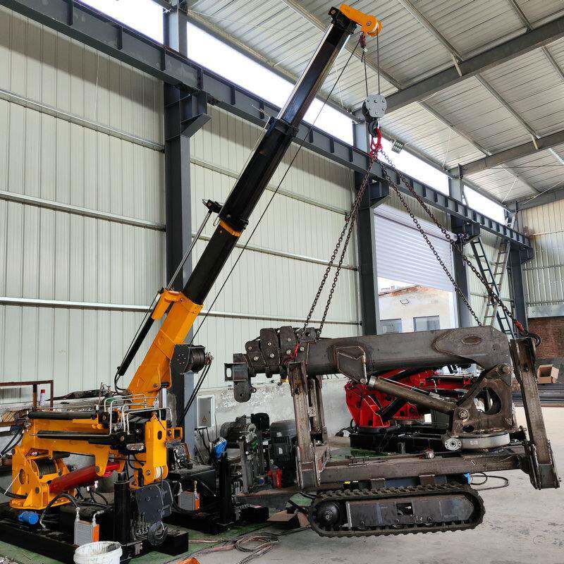 厂家生产货车改装车载吊动力强劲液压吊机斜顶油缸柴油直臂起重机