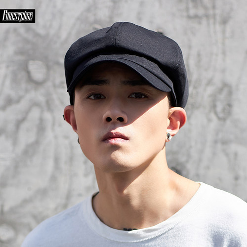 英伦报童帽画家帽复古贝雷帽帽子