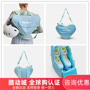 Skate Bag单双肩两用蓝色旱冰鞋 直邮 包 心形轮滑鞋 Impala 正品