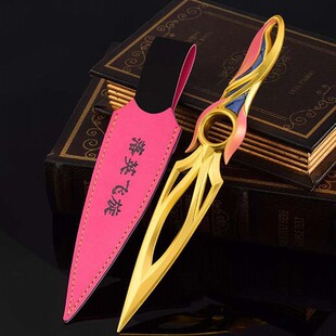 瓦罗兰特无畏契约千灵华绽落英飞旋金属武器模型合金玩具摆件手办