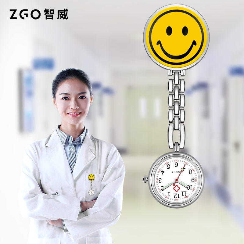 智威ZWOT护士表挂表夜光防水电子口袋胸表夹扣学生考试男医生怀表 Изображение 1 智威ZWOT护士表挂表夜光防水电子口袋胸表夹扣学生考试男医生怀表 Изображение 1
