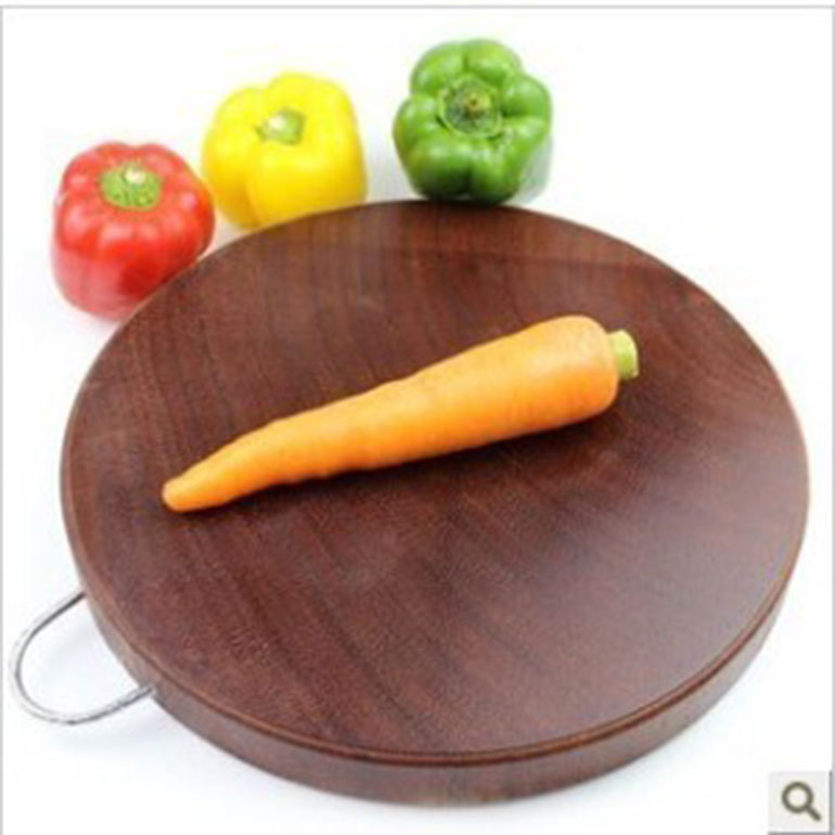 正宗越南铁木砧板菜板实木家用整木圆形抗菌案板切菜板厨房切菜板