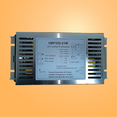 UVB320-21P/ATA6 水处理紫外线杀菌灯管镇流器UBP320-21W污水治理
