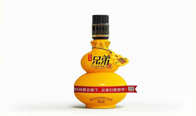 三峡特产西陵特曲42度葫芦瓶