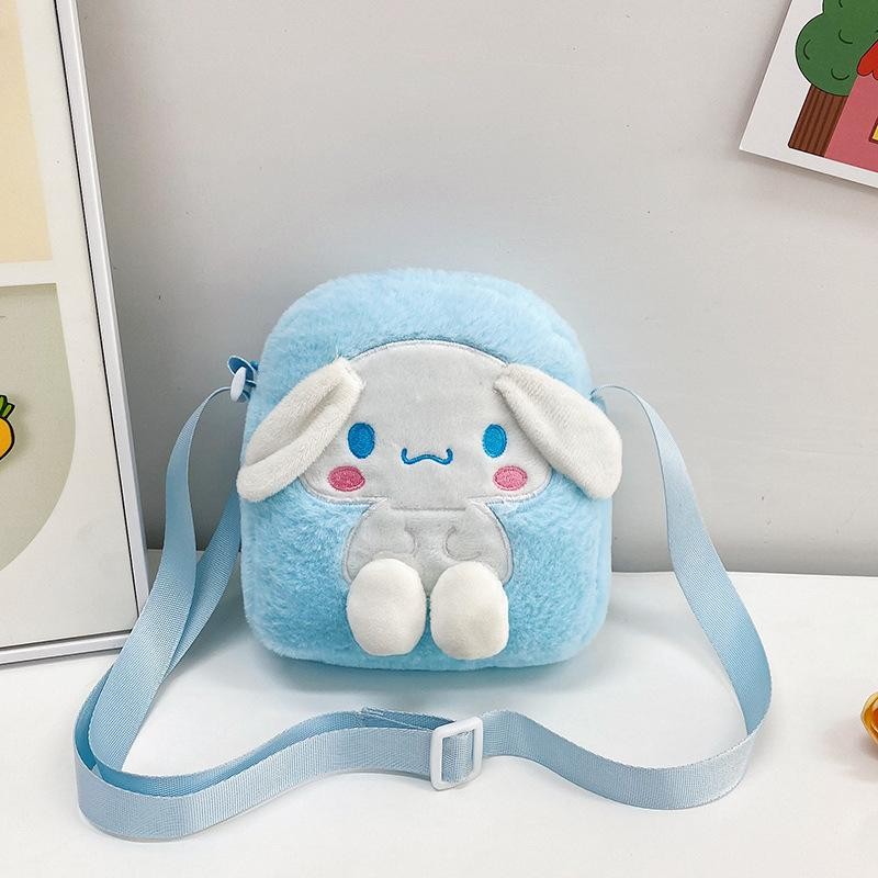 玉桂狗毛绒包包卡通新款