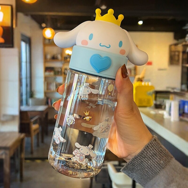 玉桂狗水杯学生手提随手杯可爱