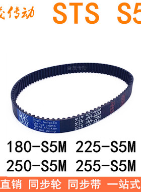 现货同步带180-S5M200 210 220  225-S5M230 250-S5M 255-S5M皮带