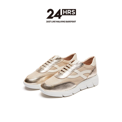 24Hrs西班牙进口小牛皮运动鞋