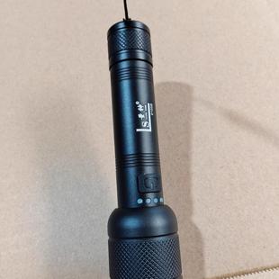 量神2103S白激光强光超亮手电筒户外远射大功率充电镭射灯