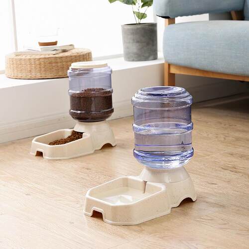 浙宠Aspet 塑料宠物喂水器自动喂食器饮水机猫狗宠物碗3.8L爆款