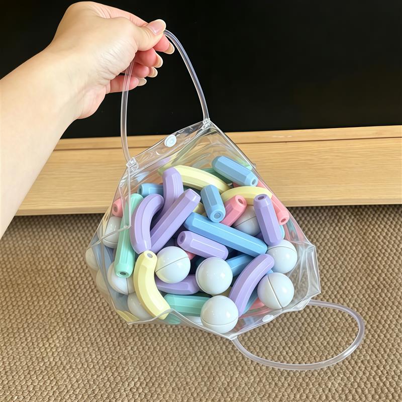 儿童益智玩具磁力棒百变散装积木益智强磁力棒早教宝宝拼装玩具