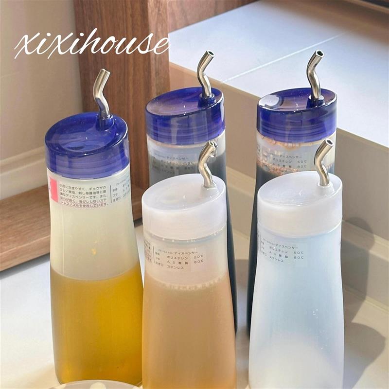 不挂油的油壶防漏油瓶挤压出油厨房家用分装瓶酱油瓶香油瓶调味瓶