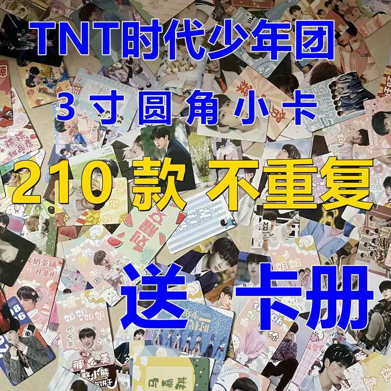 320款TNT时代少年团小卡刘耀文宋亚轩严浩翔贺峻霖马嘉祺饭制应援-封面