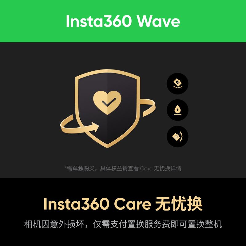 影石Insta360WaveCare无忧换
