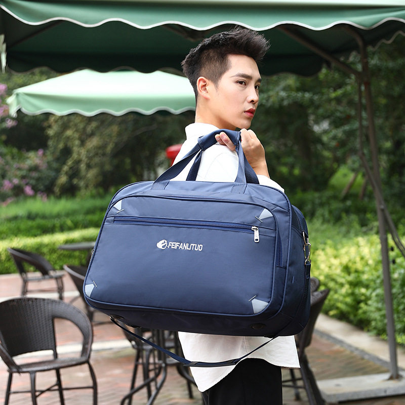 超大容量手提旅行包男女户外休闲防水行李袋健身可折叠单肩收纳包