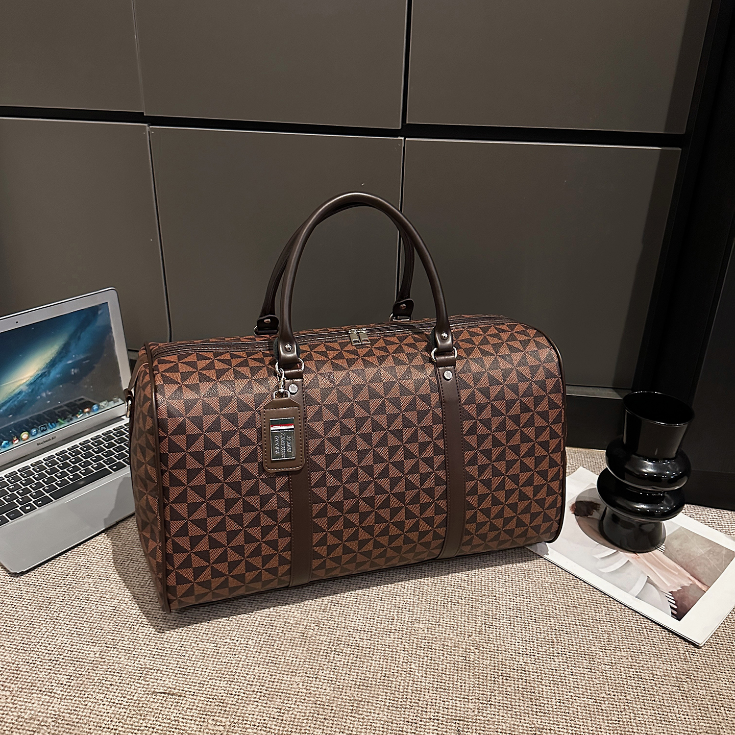 韩版大容量学生住宿手提包长短途商务出差行李包简约出行旅游包袋