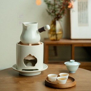 围炉煮茶壶苏打釉陶瓷罐罐壶家用茶具炭炉室内功夫炭火炉子电陶炉