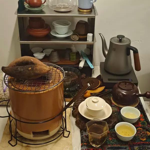 富强炉陶土烧烤炭炉围炉家用烤茶炉炭火泥炉老式商用碳炉户外新款图片