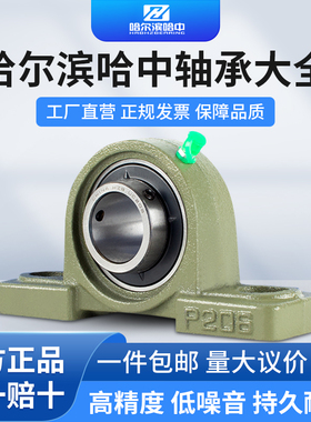 哈尔滨外球面带座轴承固定座UCP204P205P206P207P208P209P210P212