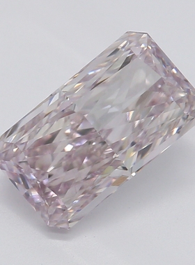 CY宝饰 GIA彩钻0.90克拉中彩粉色FBPP / VS1雷帝恩形裸钻裸石NONE