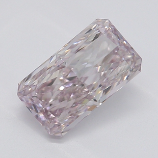 CY宝饰 VS1雷帝恩形裸钻裸石NONE GIA彩钻0.90克拉中彩粉色FBPP